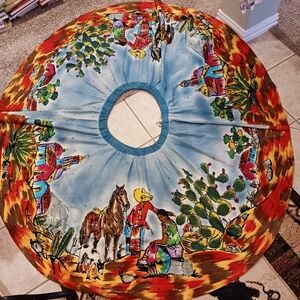 Vintage Mexican Circle Skirt 40/50s